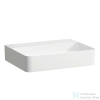 Laufen Val SaphirKeramik 55x42 cm-es mosdó csaplyuk és túlfolyó nélkül,LCC Active bevonattal,fehér H810282A001121