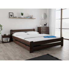  Laura ágy 160x200 cm, diófa Ágyrács: Ágyrács nélkül, Matrac: matrac nélkül ágy és ágykellék