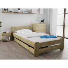 Laura ágy 90x200 cm, fenyőfa Matrac: Premium 23 cm matraccal, Ágyrácsok: Lamellás ágyráccsal ágy és ágykellék