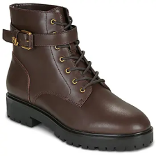 Lauren Ralph Lauren Bokacsizmák ALLYSON LOGO BOOTIE Barna 38 női csizma, bakancs