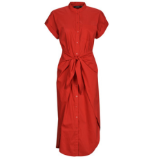 Lauren Ralph Lauren Hosszú ruhák CHONIE-SHORT SLEEVE-DAY DRESS Piros US 8