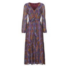 Lauren Ralph Lauren Hosszú ruhák HATETA-LONG SLEEVE-DAY DRESS Sokszínű US 2