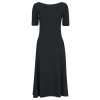 Lauren Ralph Lauren Hosszú ruhák MUNZIE-ELBOW SLEEVE-DAY DRESS Fekete EU M
