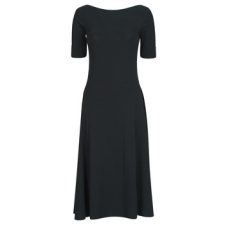 Lauren Ralph Lauren Hosszú ruhák MUNZIE-ELBOW SLEEVE-DAY DRESS Fekete EU M női ruha