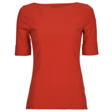 Lauren Ralph Lauren Hosszú ujjú pólók JUDY-ELBOW SLEEVE-KNIT Piros EU L