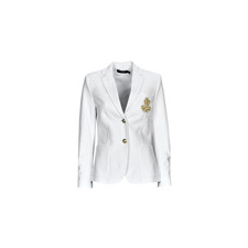 Lauren Ralph Lauren Kabátok / Blézerek ANFISA-LINED-JACKET Fehér EU S blézer