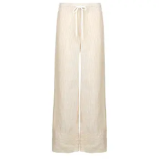 Lauren Ralph Lauren Lenge nadrágok WOVEN-WIDE LEG-PANTS Bézs EU XL
