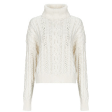 Lauren Ralph Lauren Pulóverek FURQAN-LONG SLEEVE-PULLOVER Bézs EU L női pulóver, kardigán