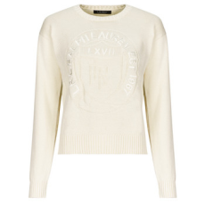 Lauren Ralph Lauren Pulóverek RIEDNEE-LONG SLEEVE-PULLOVER Fehér EU M