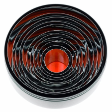 Lauterjung Solingen Kiszúróforma készlet, Lauterjung Solingen, 11 db, gömbölyú, sima él sütés és főzés