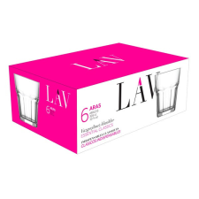  LAV Aras Whisky 305ml whiskys szett 6 darabos LV-ARA233F konyhai eszköz