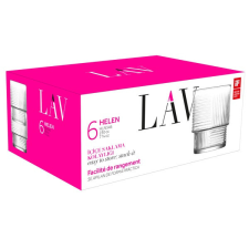 LAV Helen Soft Drink 230ml üdítős pohár szett 6 darabos LV-HLN346F konyhai eszköz
