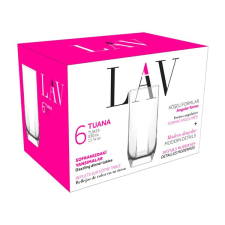  LAV Tuana Long Drink 330ml koktélos pohár szett 6 darabos LV-TUA25F konyhai eszköz