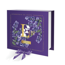 Lavanderaie de Haute Provence Karton díszdoboz ajándéknak 19,4x18,7x8 cm karácsonyi dekoráció