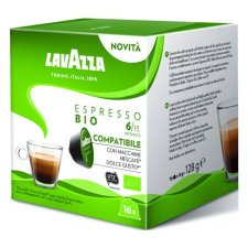 Lavazza Kávékapszula LAVAZZA Dolce Gusto Bio Espresso 16 kapszula/doboz kávé