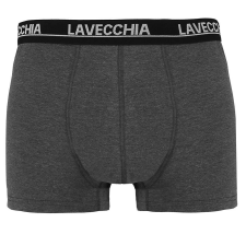 LAVECCHIA férfi boxeralsó FL-1020-1 túlméretezett férfi boxeralsó, 7XL Sötétszürke férfi alsó