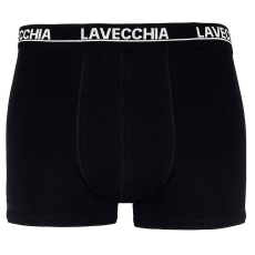  LAVECCHIA férfi boxeralsó FL-1020-1 túlméretezett férfi boxeralsó, Fekete 5XL