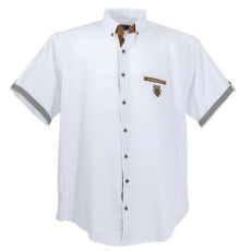  LAVECCHIA férfi ing 1128 oversize, Fehér 6XL