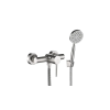  LAVEO NOIA fali zuhanycsap zuhanyszettel, szálcsiszolt inox