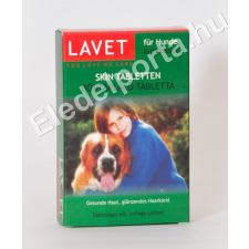Lavet Bőrtápláló tabletta kutyáknak (50 db) vitamin, táplálékkiegészítő kutyáknak