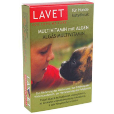 Lavet Multivitamin Mit Algen - Vitamin készítmény (algás) kutyák részére 40g/50db tbl. vitamin, táplálékkiegészítő kutyáknak