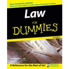  Law For Dummies – John Ventura idegen nyelvű könyv