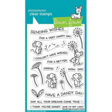 Lawn Fawn Szilikonbélyegző LF2217, Clear Stamps / Dandy Day - (1 csomag) bélyegző