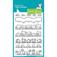 Lawn Fawn Szilikonbélyegző LF2860, Simply Celebrate Critters / Lawn Fawn Clear Stamps (1 csomag) bélyegző