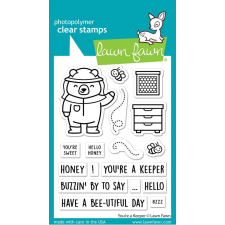 Lawn Fawn You&#039;re A Keeper Szilikonbélyegző LF3136 Clear Stamps (1 csomag) bélyegző