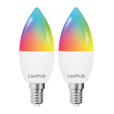Laxihub LAE14S Wifi Bluetooth TUYA Smart LED izzó (2-csomag) izzó