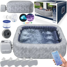 Lay-z-spa san francisco pro 7 wi-fi led pezsgőfürdő jakuzzi