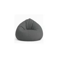 LazyBag Szürke XL méretű kültéri babzsákfotel kerti bútor