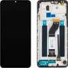  LCD kijelző modul MP Xiaomi Redmi 13C / 13C 5G / 13R / Poco C65 / M6, utángyártott, fekete