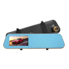  LCD kijelzős Visszapillantó tükör menetrögzítő kamerával - arany autós kamera
