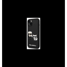 LCD Partner Apple iPhone 14 Plus Karl Lagerfeld és Choupette 3D tok fekete tok és táska