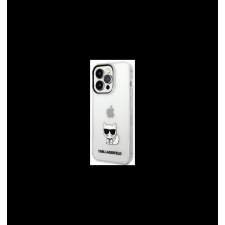 LCD Partner Apple iPhone 14 Pro Max Karl Lagerfeld Choupette logós tok átlátszó tok és táska