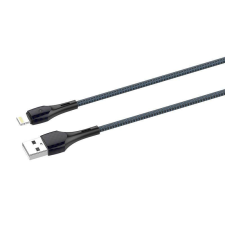 LDNIO LS521, 1m USB - Lightning kábel (szürke-kék) kábel és adapter