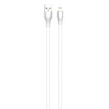 LDNIO USB to Lightning LDNIO LS552, 2.1A, 2m (white) kábel és adapter