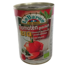 Le Baron bio hámozott paradicsom paradicsomlében 400g konzerv