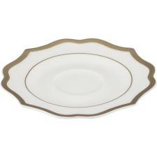 LE COQ Porcelaine LE COQ »Ionica« Kávéscsészealj, ø: 155 mm, elefántcsont/arany konyhai eszköz