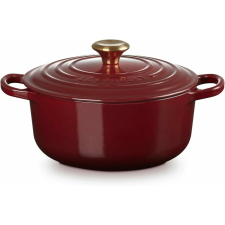 Le Creuset Le Creuset Signature kerek Öntöttvas Sütőtál 20cm - Bordó edény