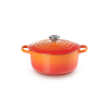 Le Creuset Signature 22cm Öntöttvas főzőedény - Narancssárga