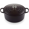 Le Creuset Signature kerek Öntöttvas Sütőtál 30 cm - Fekete
