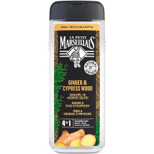 Le Petit Marseillais 4in1 Gyömbér és Ciprusfa 400 ml tusfürdők
