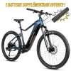 Leader Fox KENT 2025 elektromos MTB 27,5" sötétkék matt, 9 sebességes, középmotoros BAFANG M510 36V 95Nm, 20Ah akkumulátor (17,5'' - H45cm - M méret - felnőtteknek 168-178 cm) LEADER FOX  Kategorizálatlan termékek
