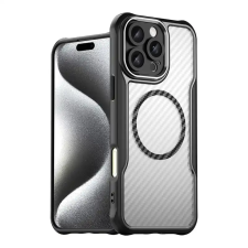  Leading Magsafe iPhone 16 Pro ütésálló fekete tok tok és táska