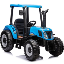 LEAN CARS A011 Elektromos Traktor Gyermekjármű - 24 V, Kék (20010) autópálya és játékautó