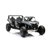 LEAN CARS Electric Ride On Buggy A033 4x4 24V fehér