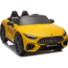 LEAN CARS Mercedes AMG SL63 24 V Elektromos Kisautó 16878 - Sárga Lakkozott (16878) elektromos járgány