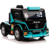 LEAN CARS Mercedes Axor XMX622 Elektromos Kamion 4253 - 24 V, 2 Darab 400 W Motor, Szülői Távirányítóval, Kék (4253)
